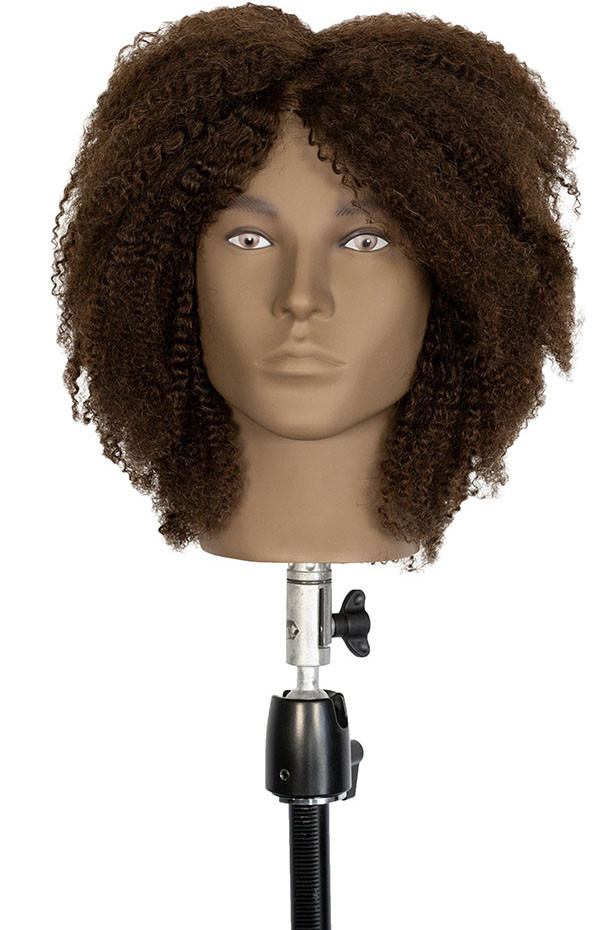 Tête à coiffer coupe afro homme LENNY